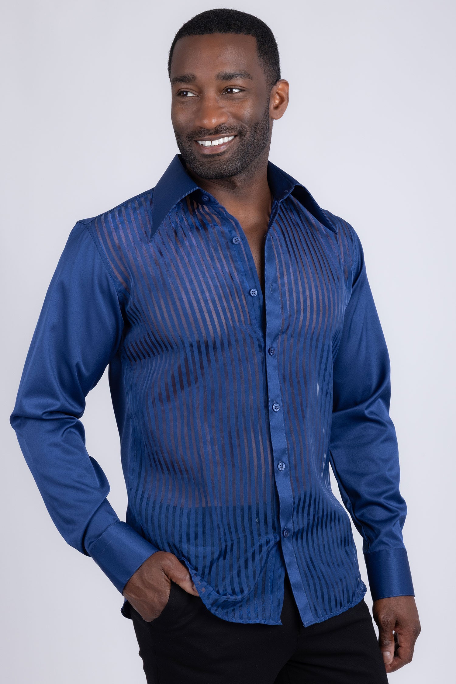 Beirut See Through Long Sleeve Shirt