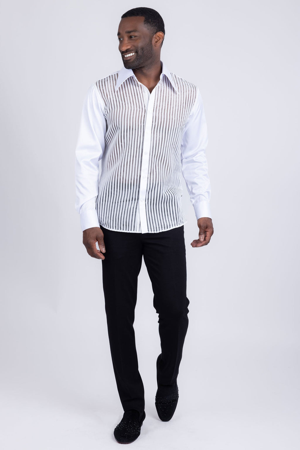 Beirut See Through Long Sleeve Shirt