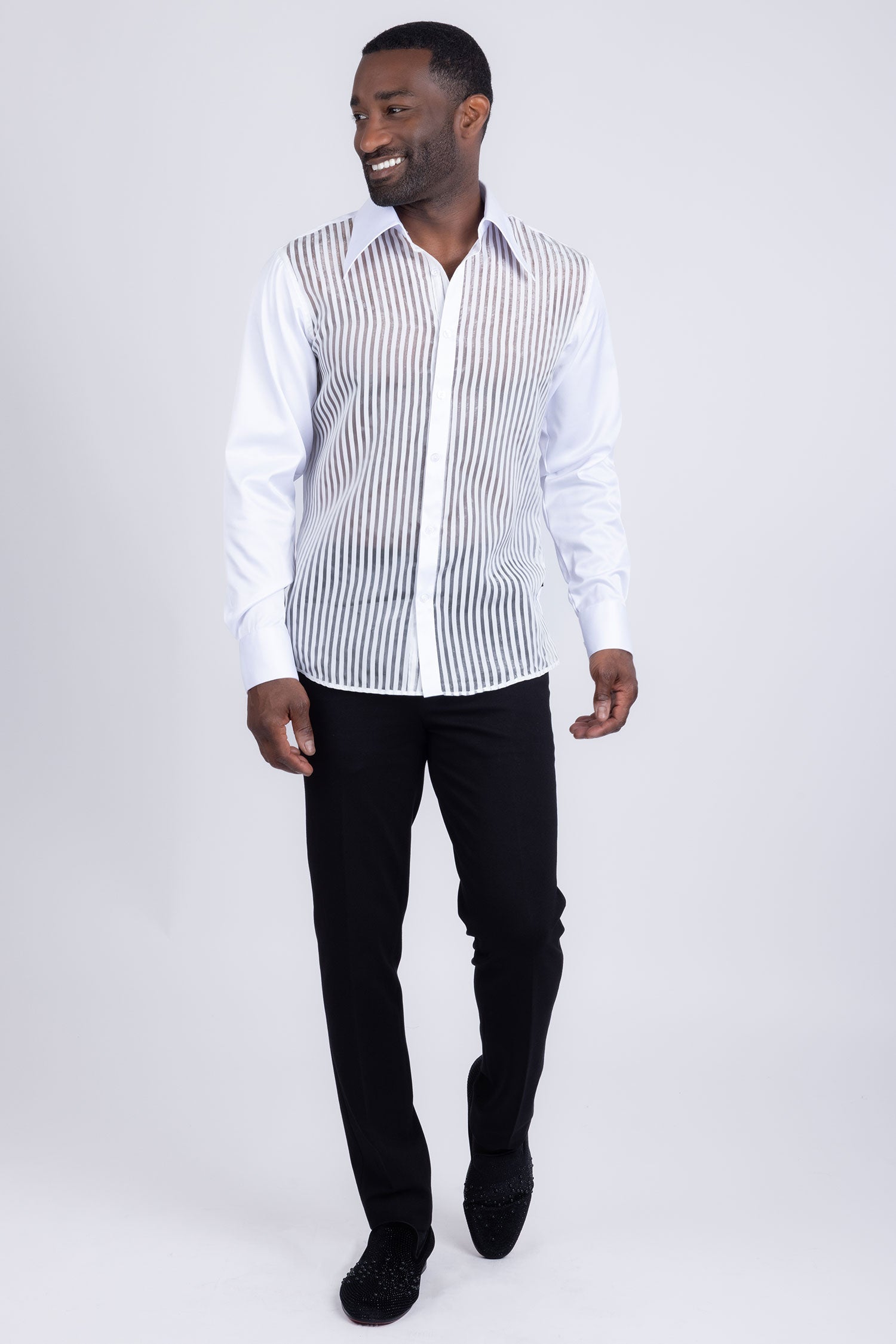 Beirut See Through Long Sleeve Shirt