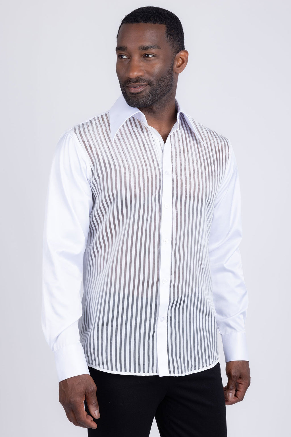 Beirut See Through Long Sleeve Shirt