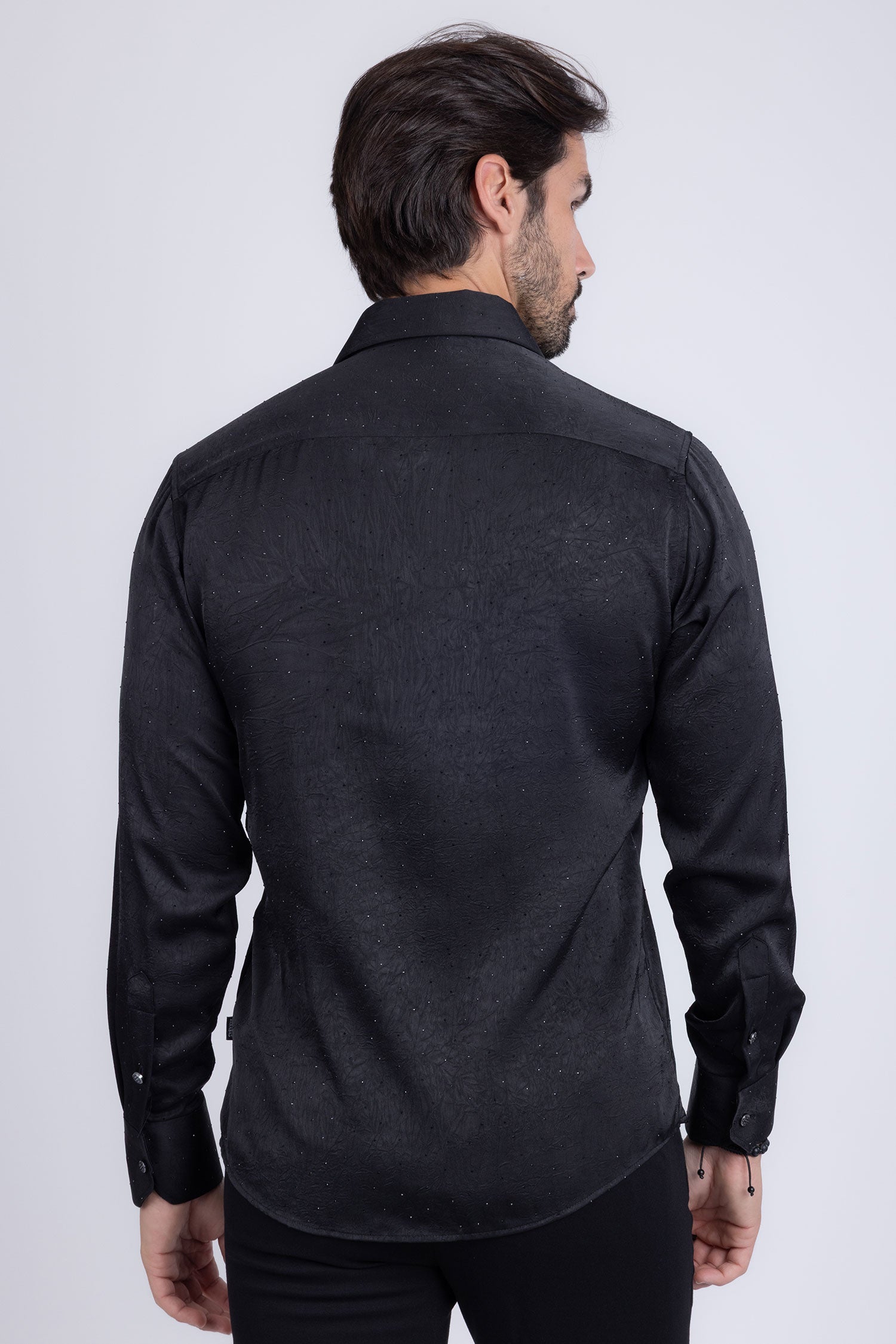 Cana Rhinestones Long Sleeve Shirt