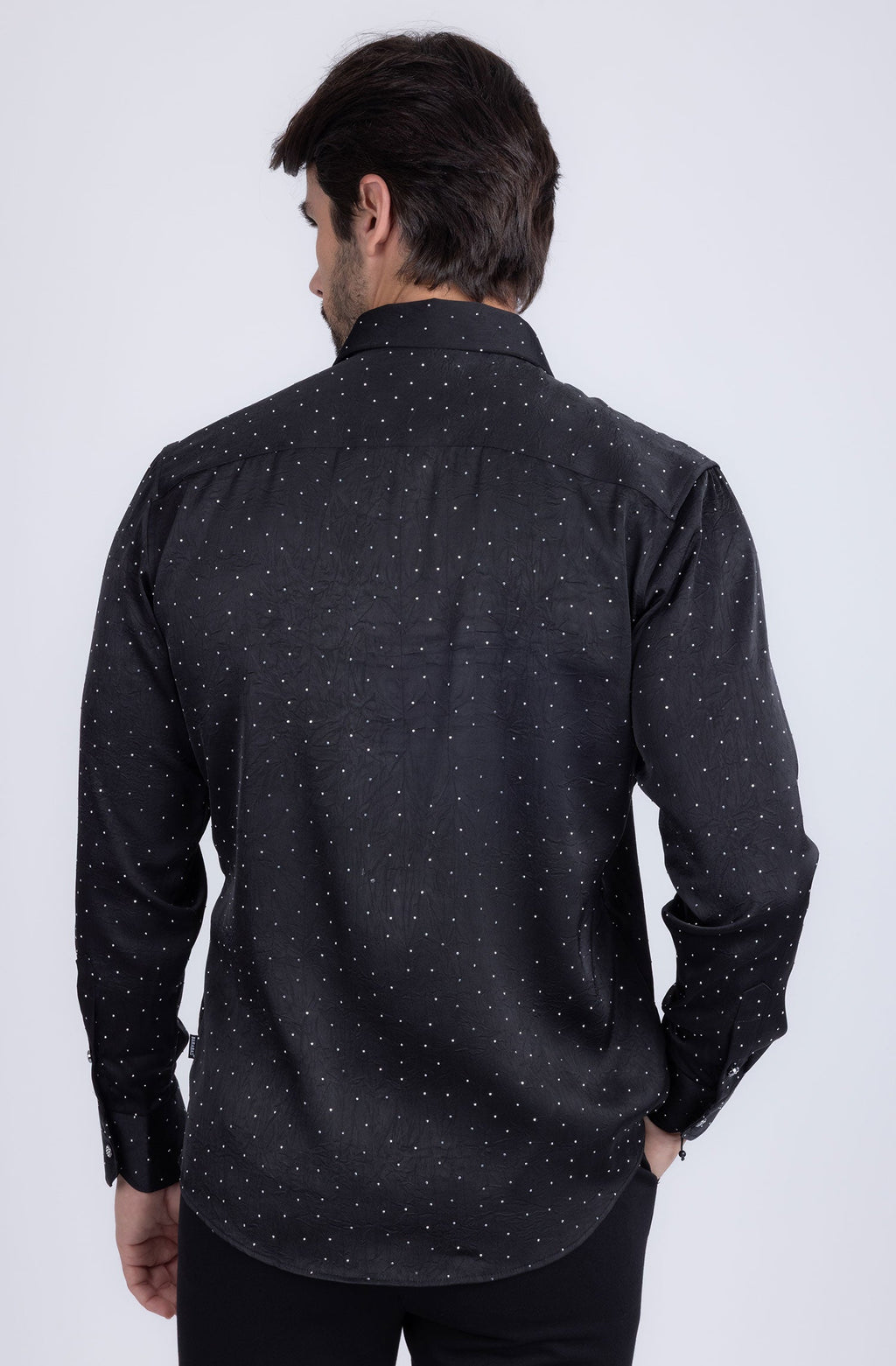 Cana Rhinestones Long Sleeve Shirt