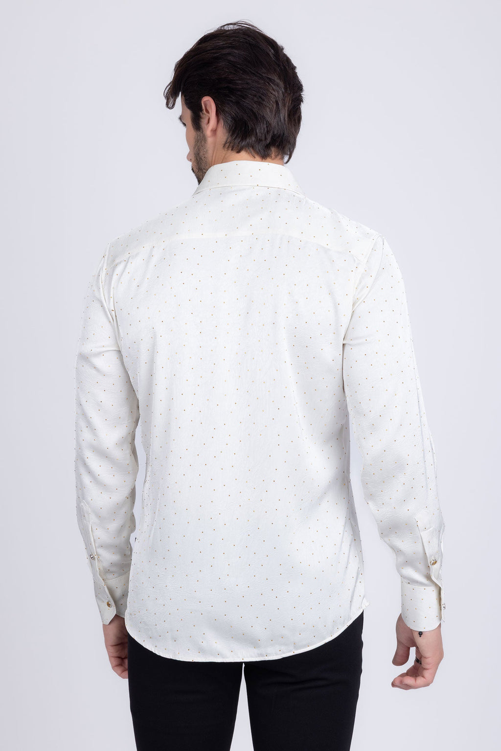 Cana Rhinestones Long Sleeve Shirt