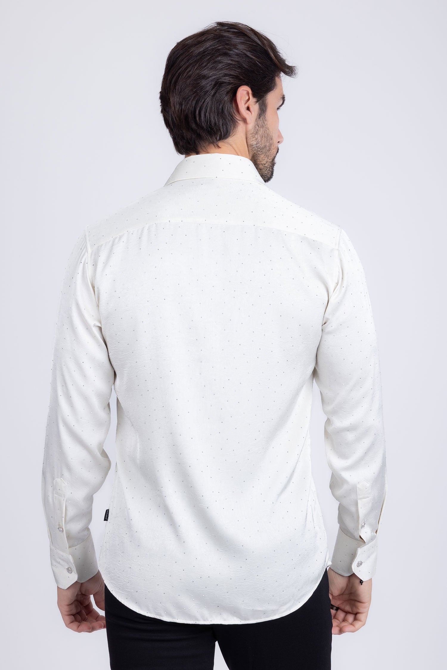 Cana Rhinestones Long Sleeve Shirt