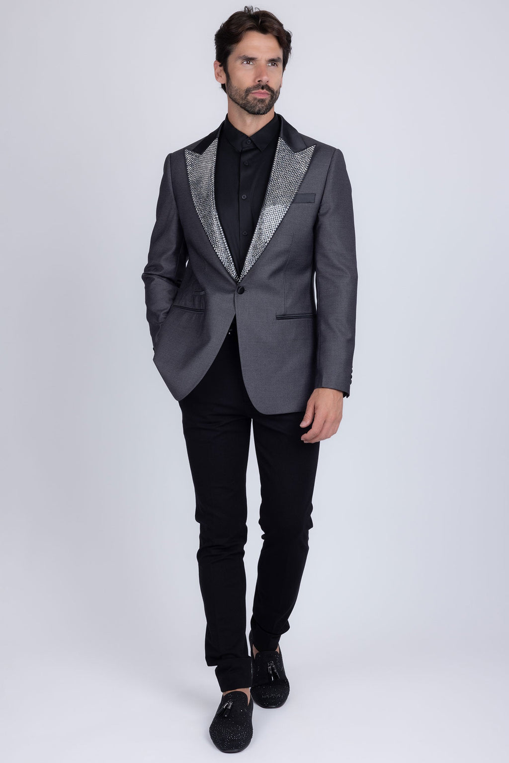 Halong Rhinestone Blazer