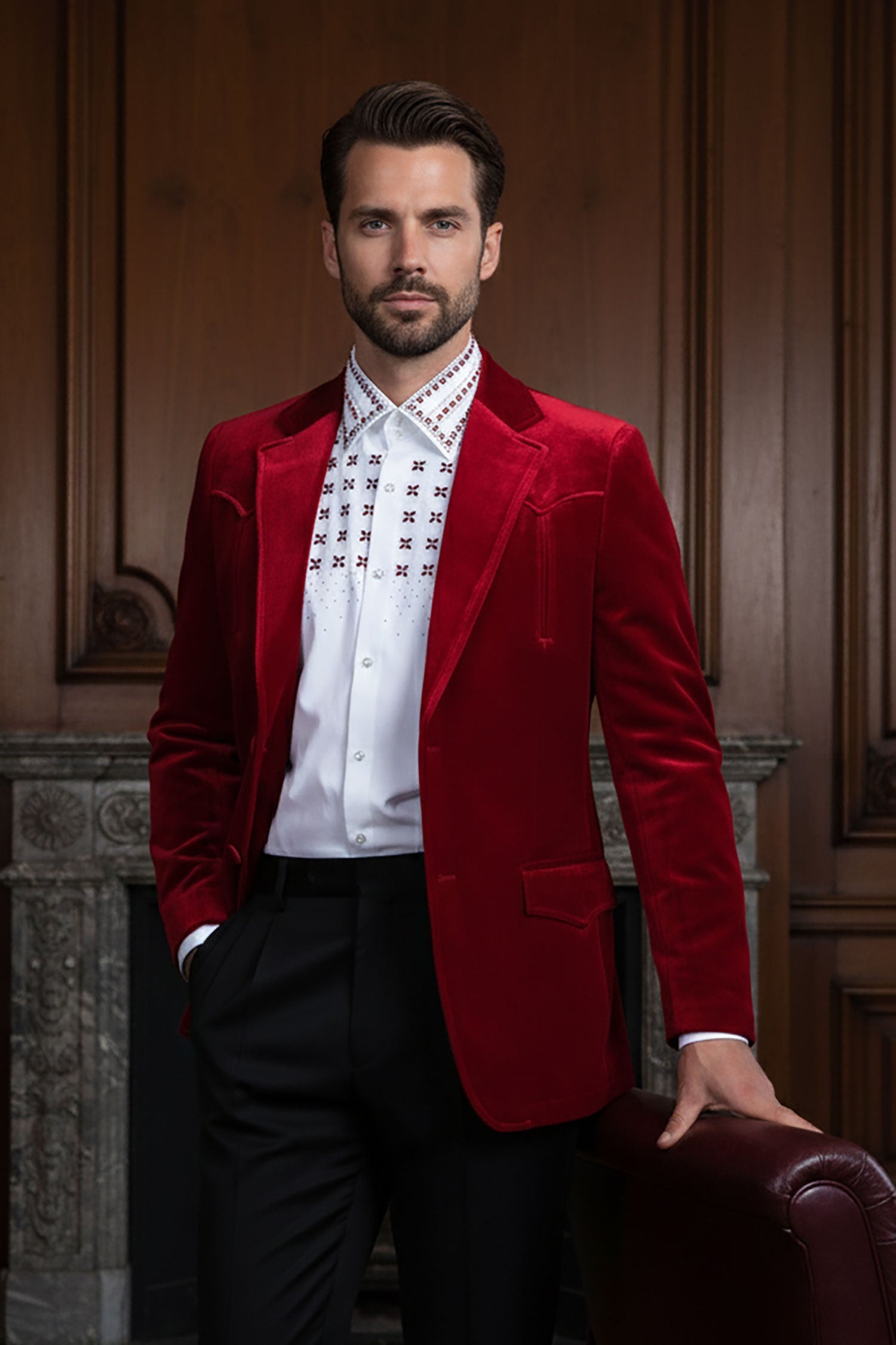 Bucharest Velvet Blazer