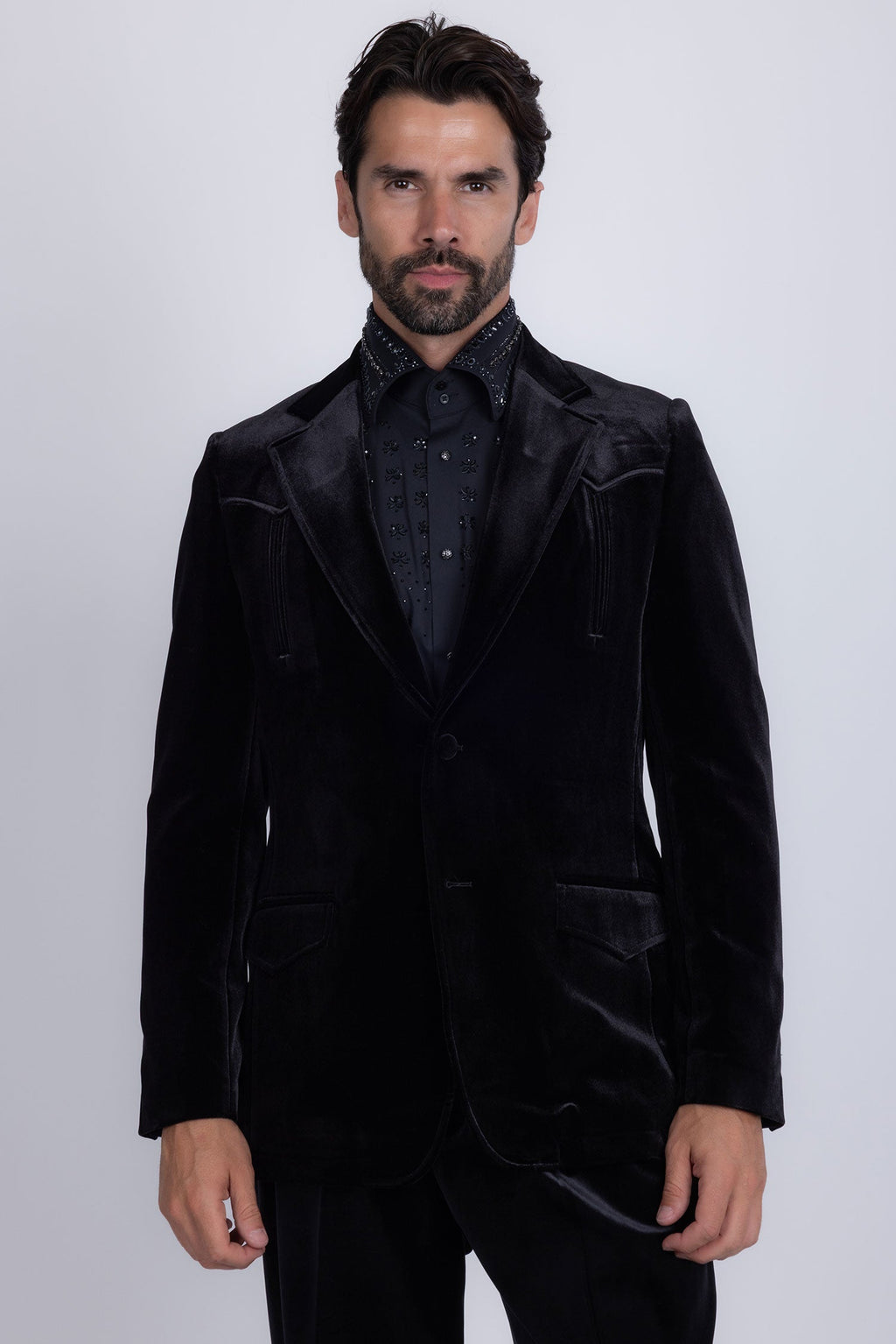 Bucharest Velvet Blazer