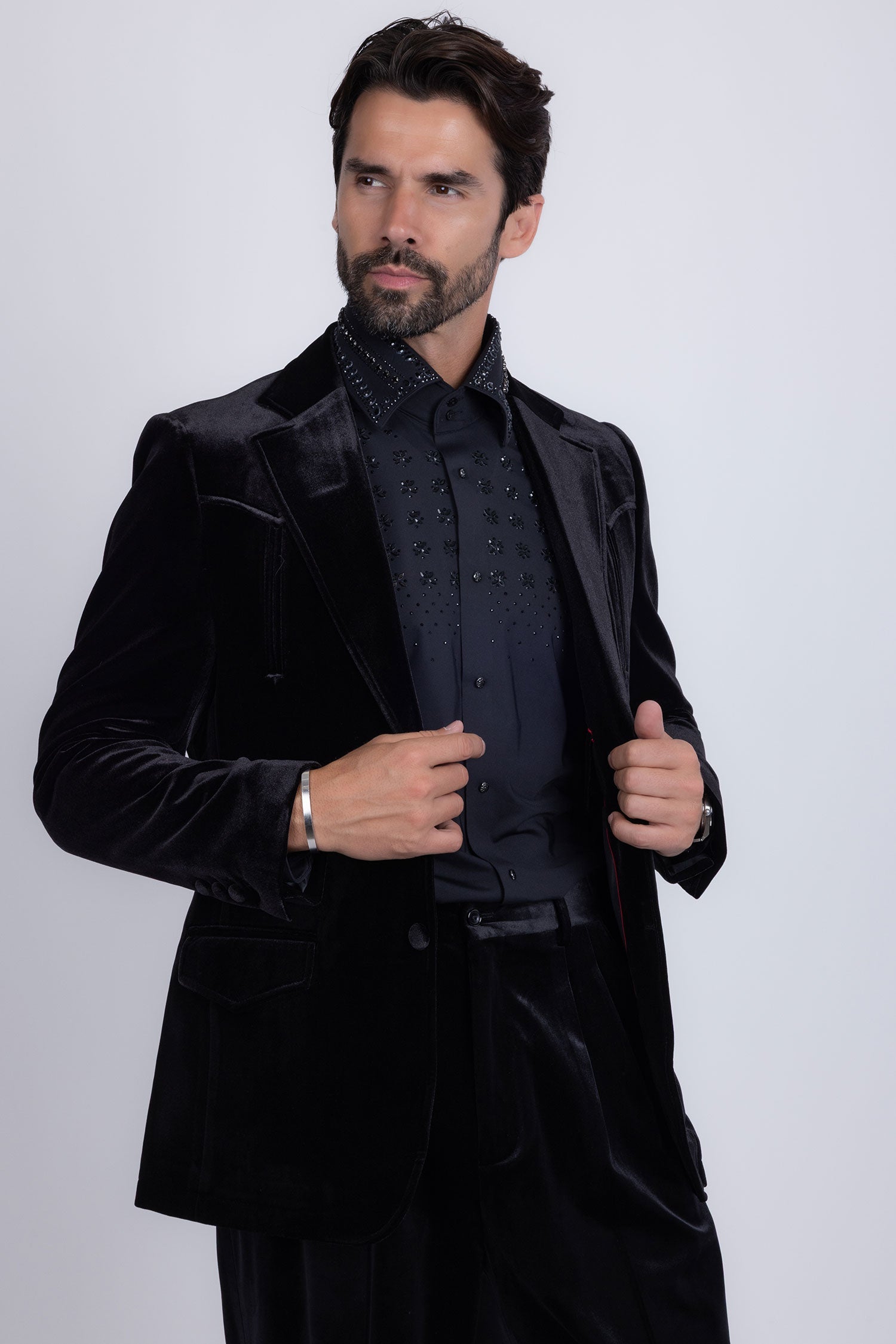 Bucharest Velvet Blazer