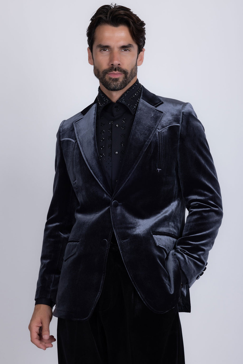 Bucharest Velvet Blazer