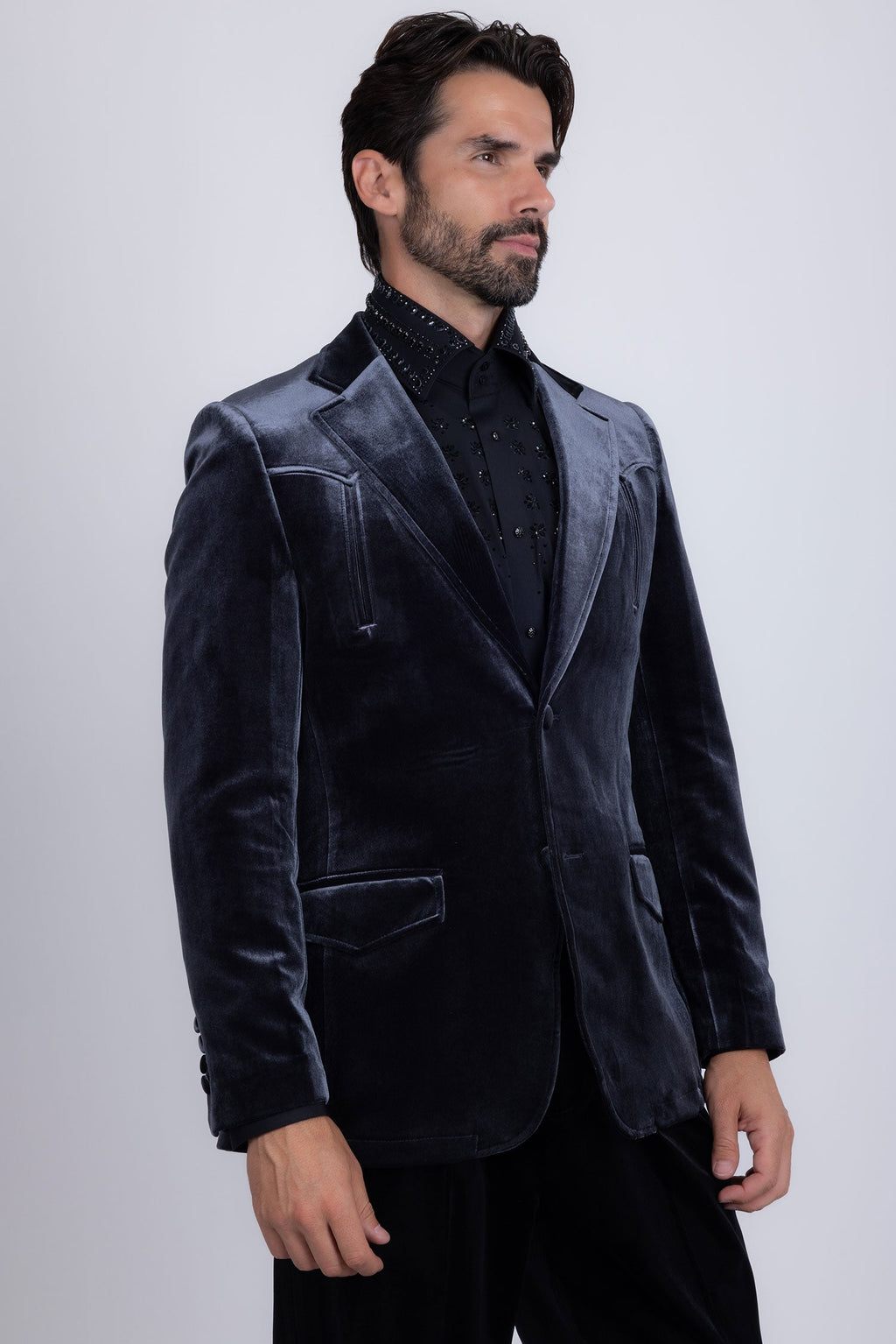 Bucharest Velvet Blazer