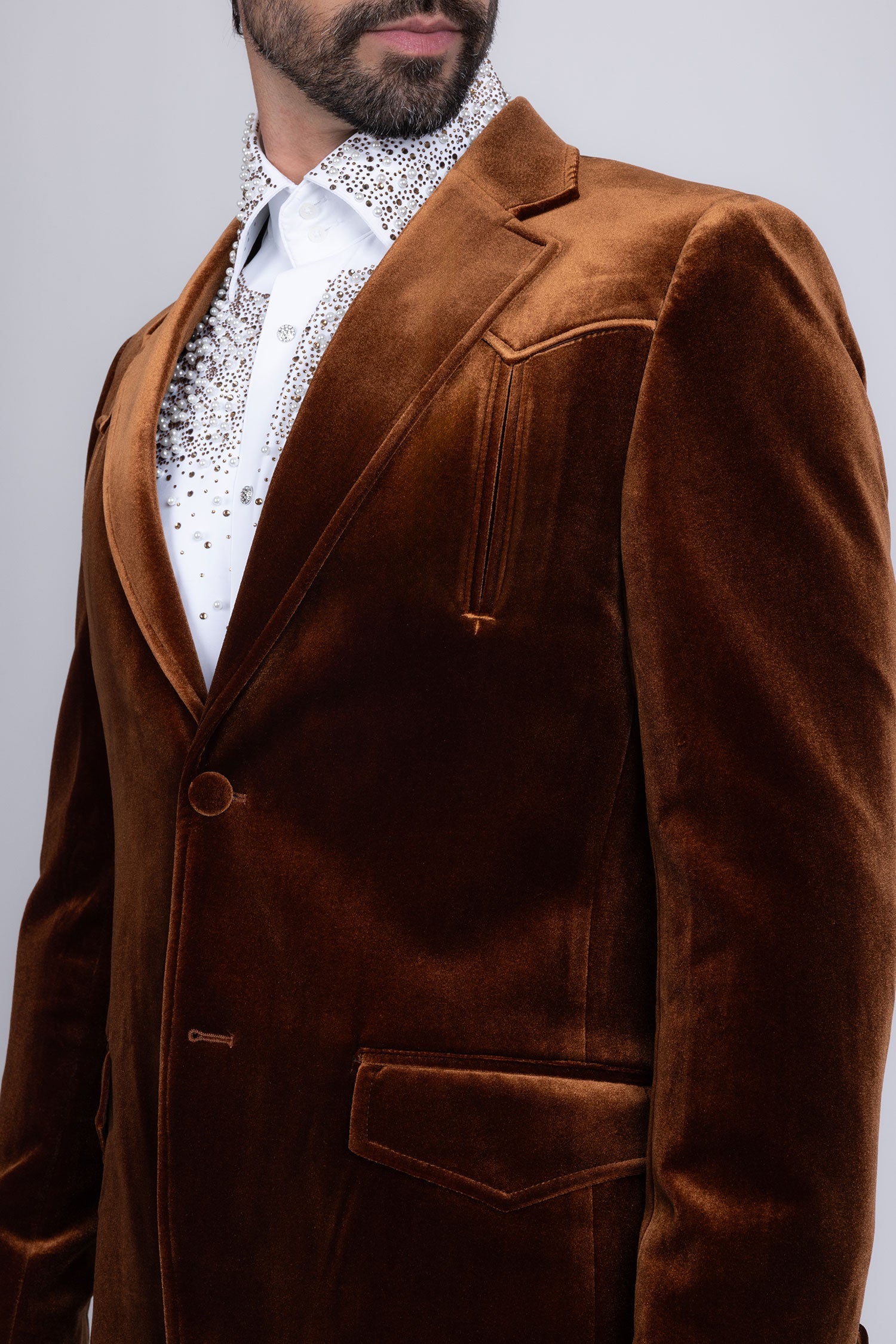 Bucharest Velvet Blazer