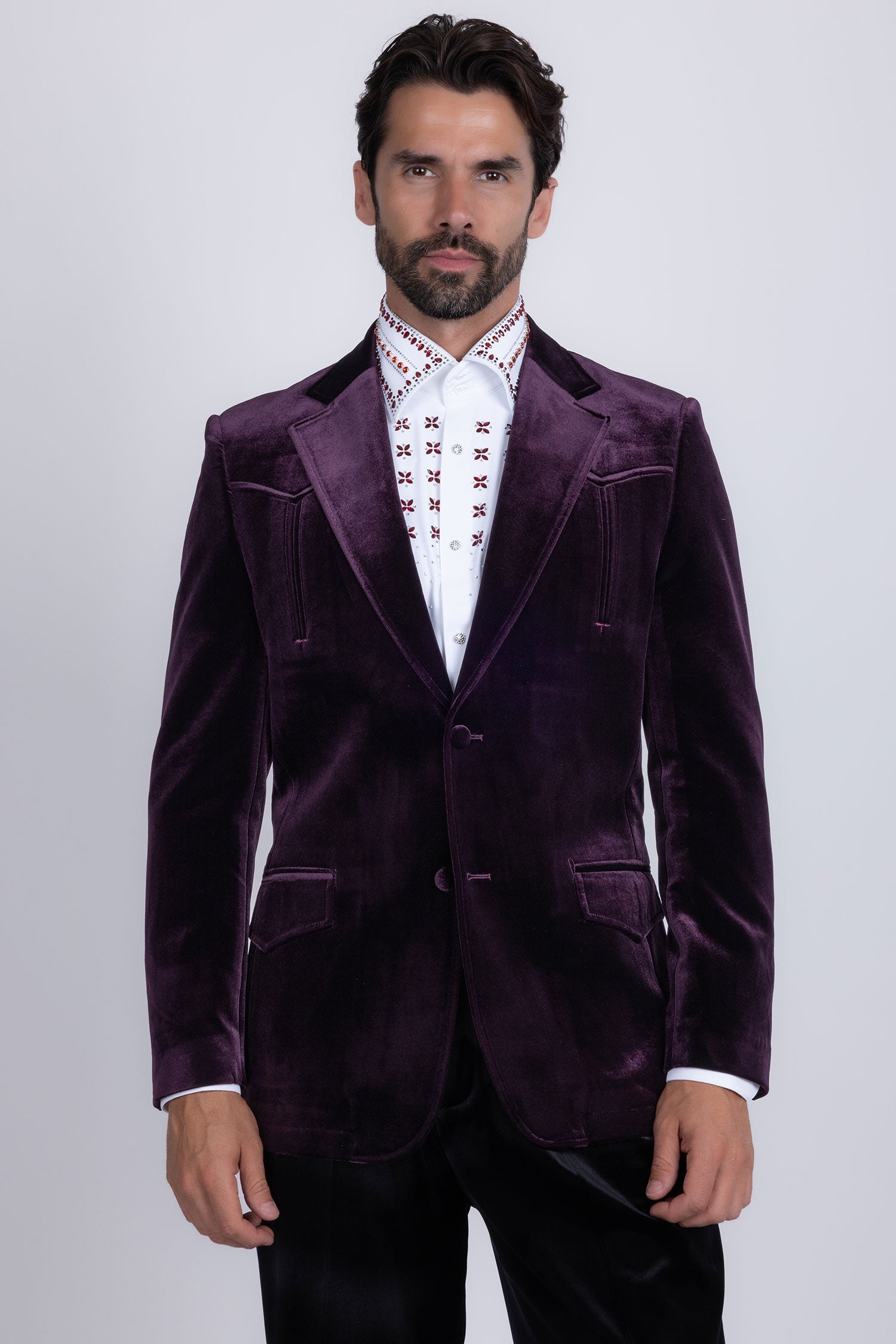 Bucharest Velvet Blazer