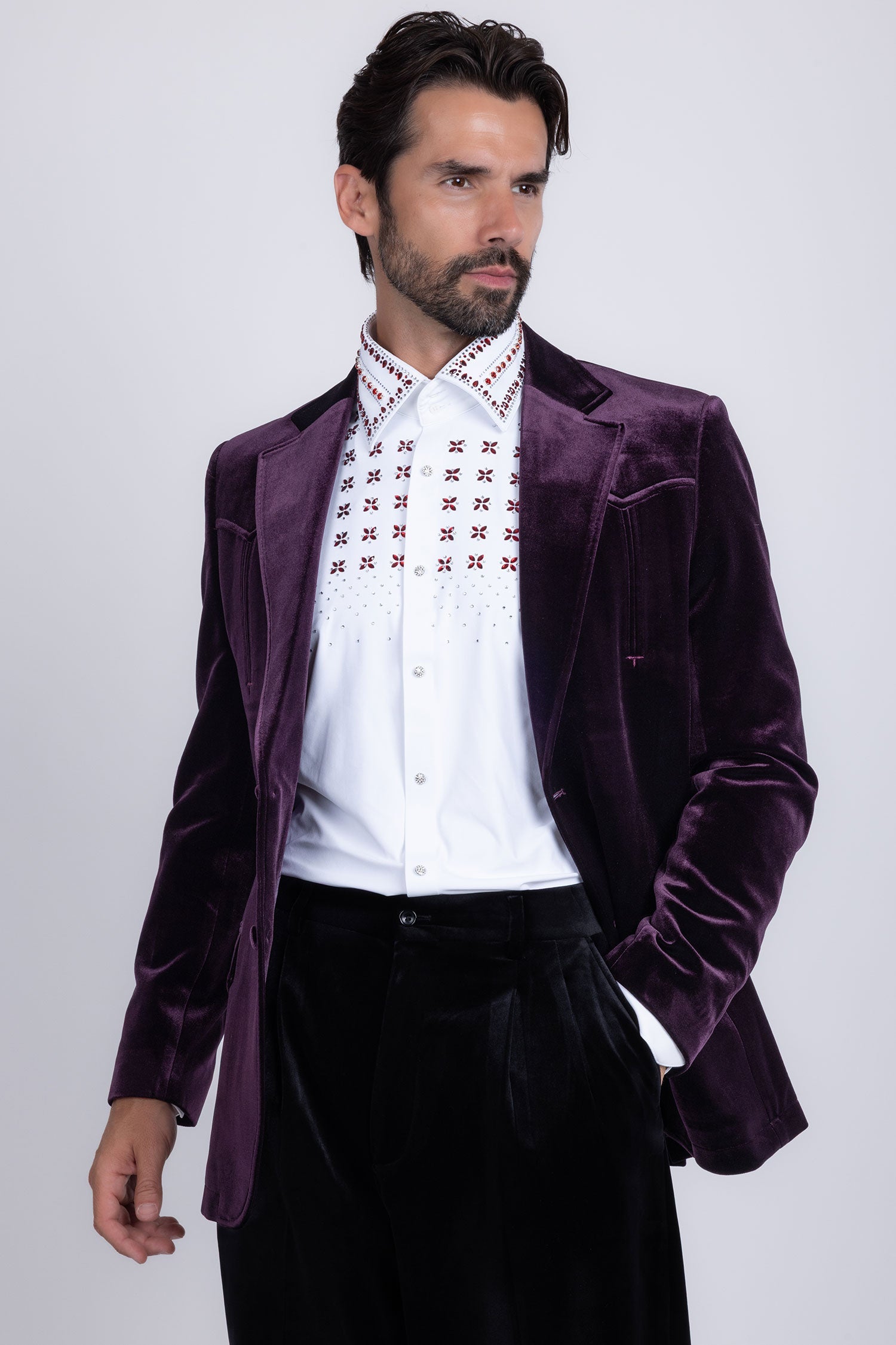 Bucharest Velvet Blazer