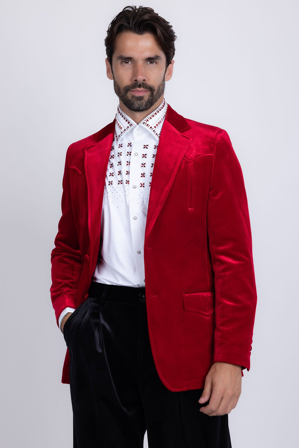 Bucharest Velvet Blazer