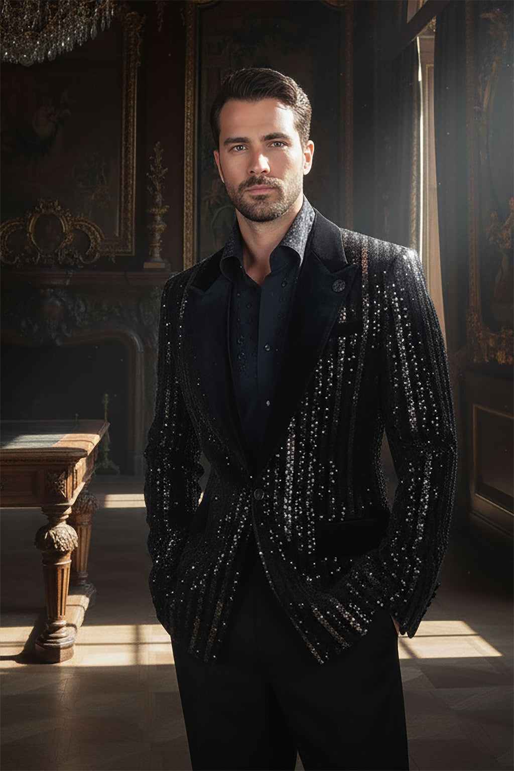 Montreal Sequin Blazer