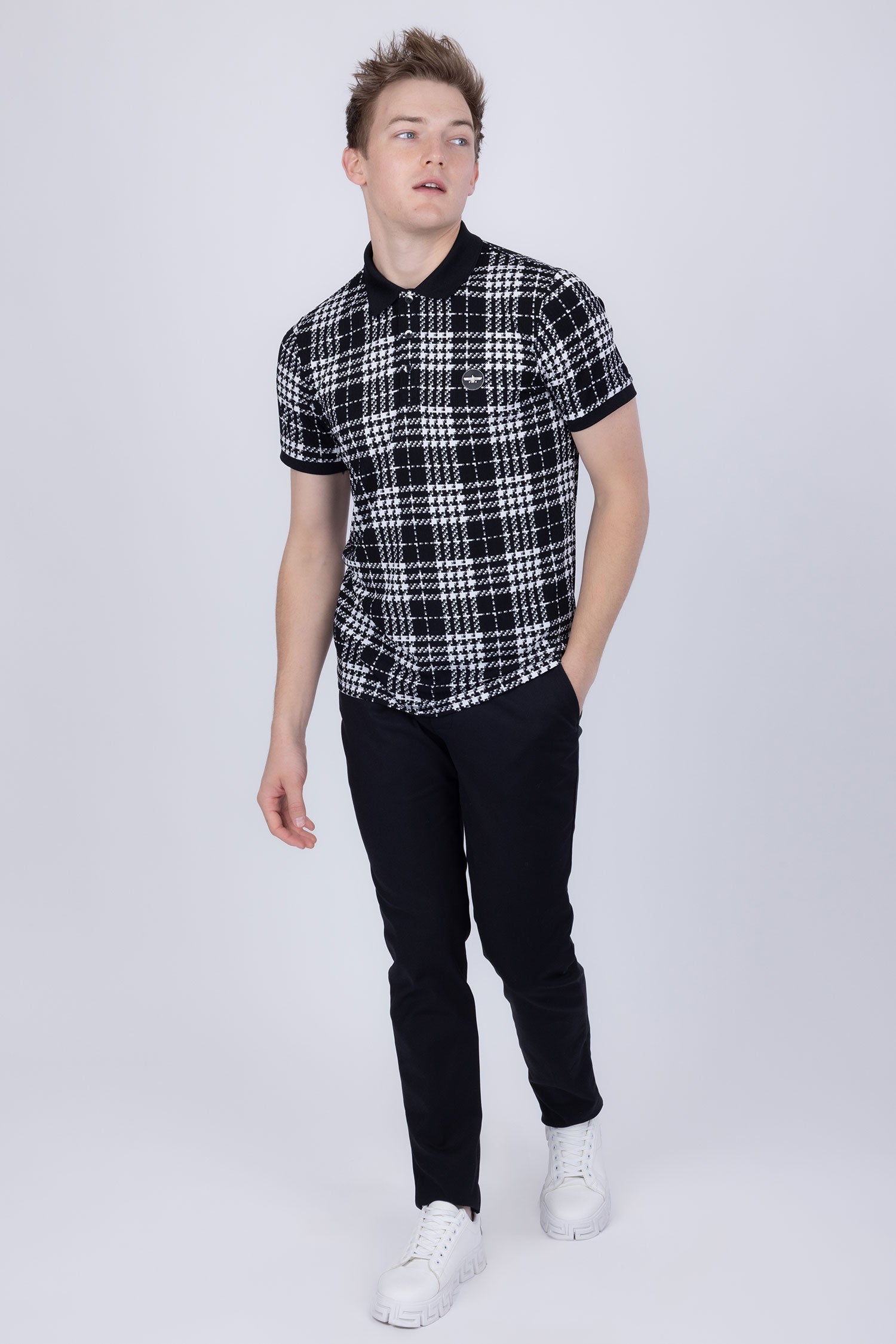 Manila Weave Polo Shirt