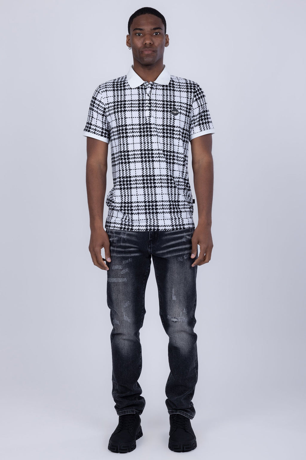 Manila Weave Polo Shirt