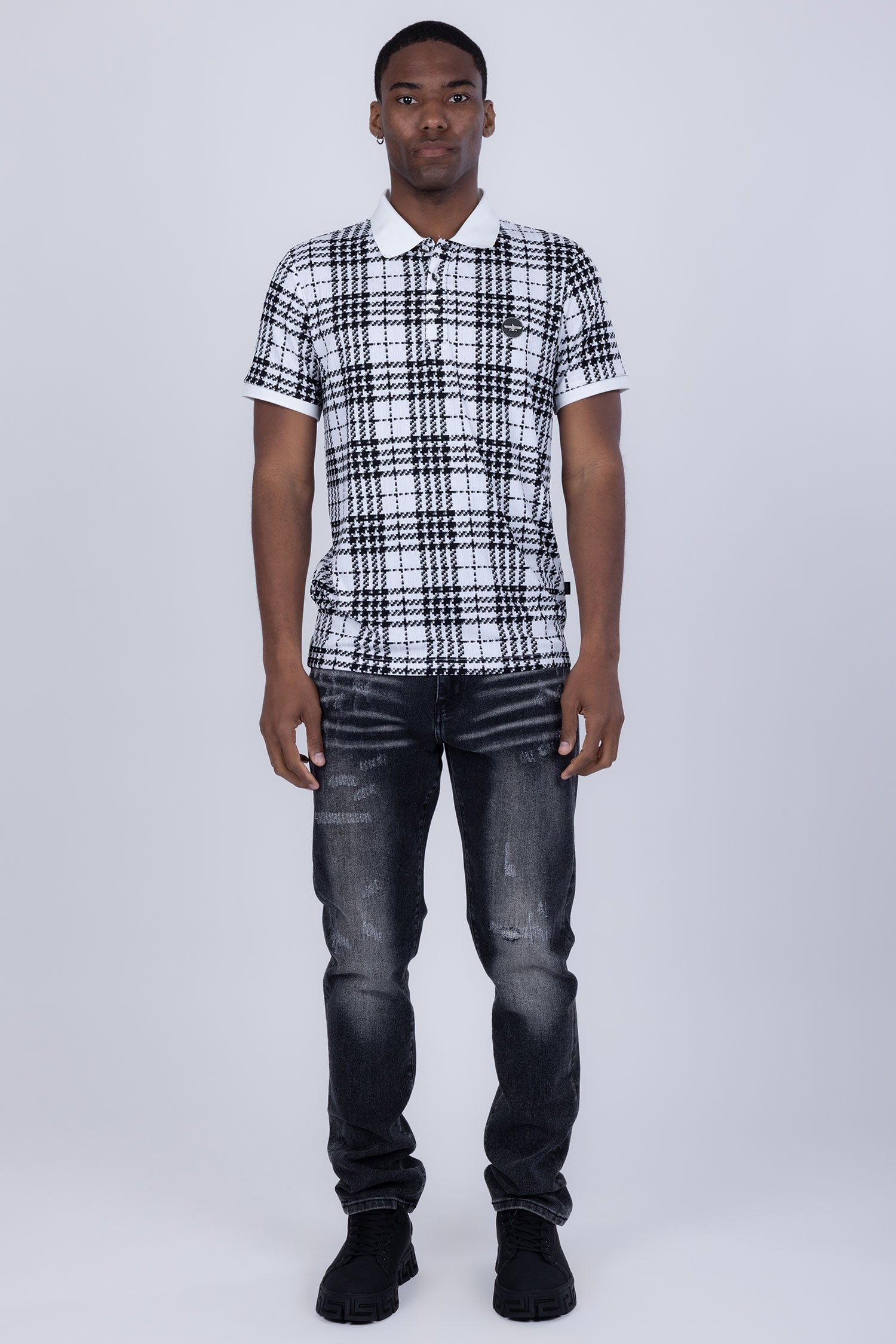 Manila Weave Polo Shirt