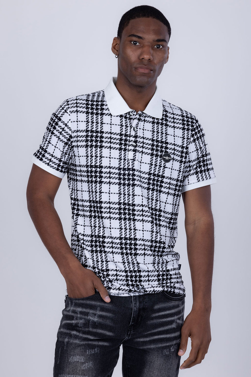 Manila Weave Polo Shirt