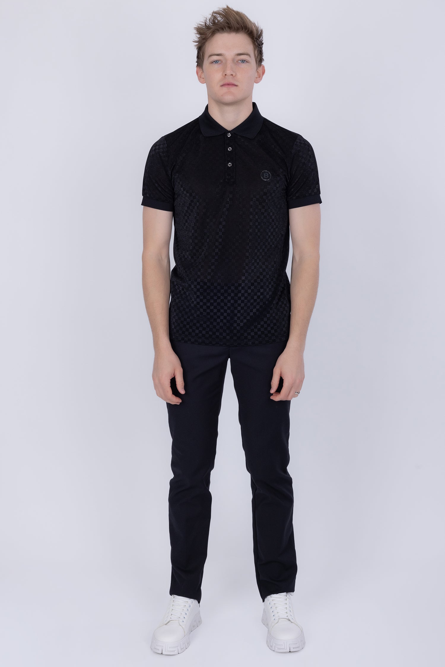 Hanoi Checkered Polo Shirt