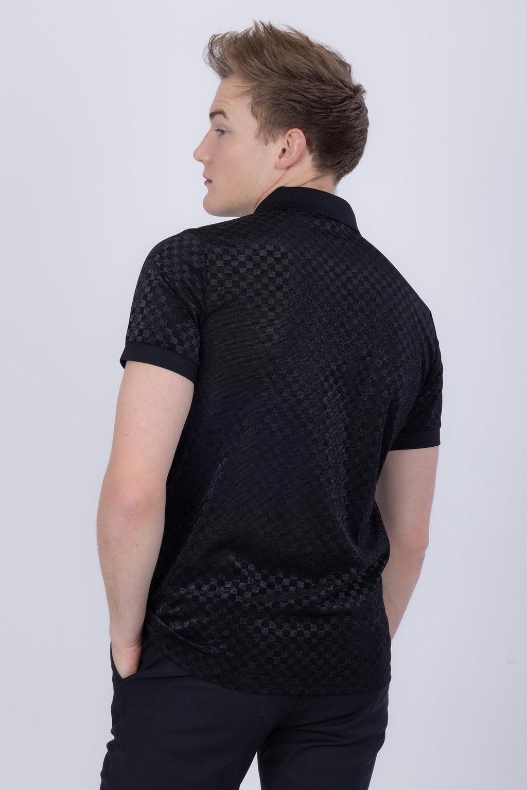 Hanoi Checkered Polo Shirt