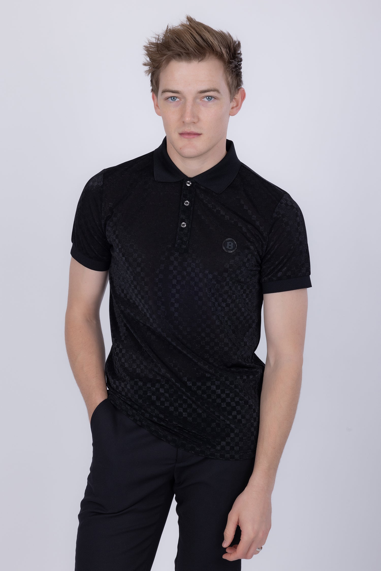 Hanoi Checkered Polo Shirt