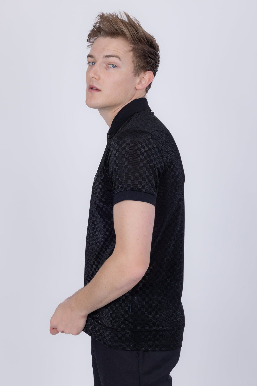 Hanoi Checkered Polo Shirt