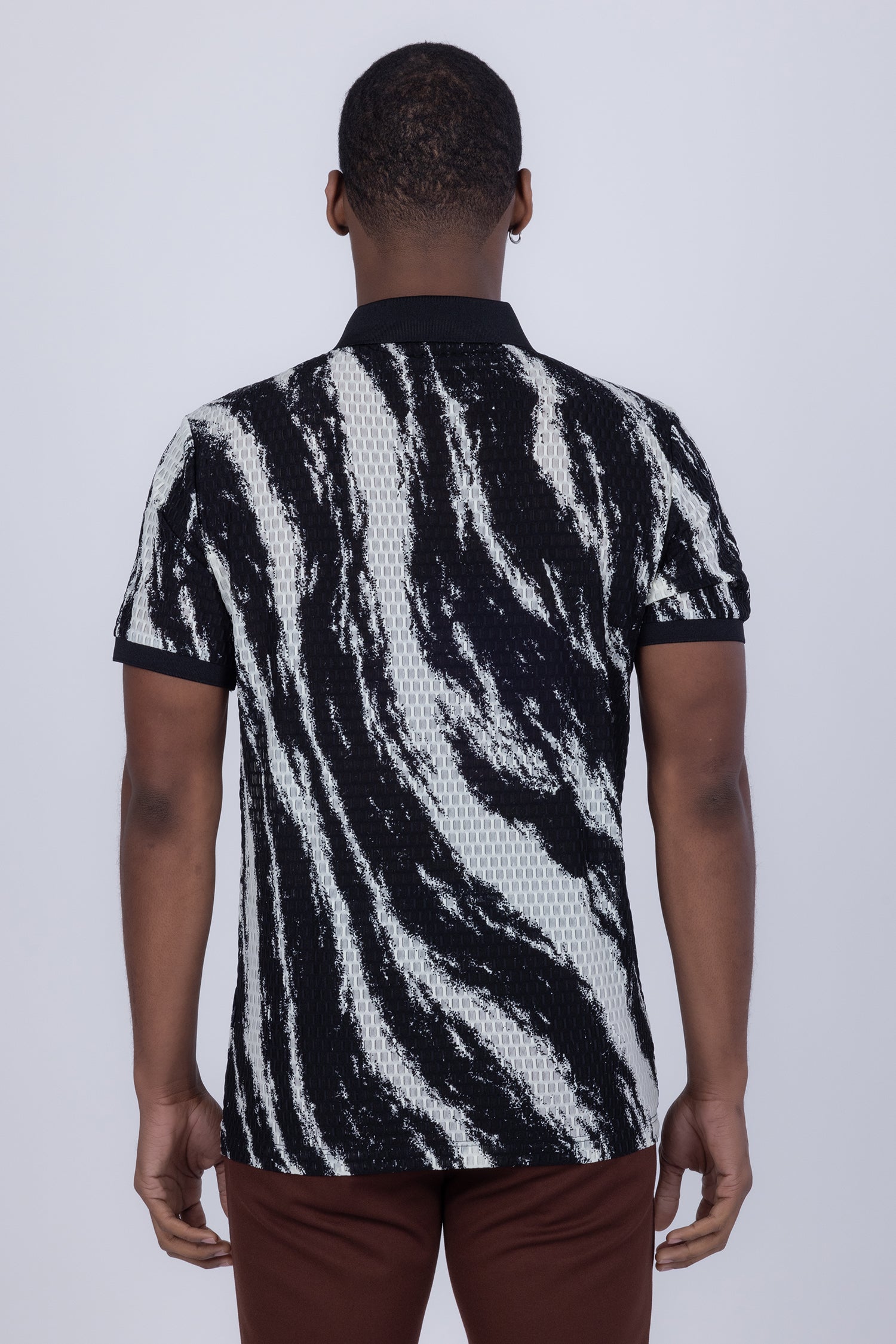 Dotonbori Abstract Polo Shirt