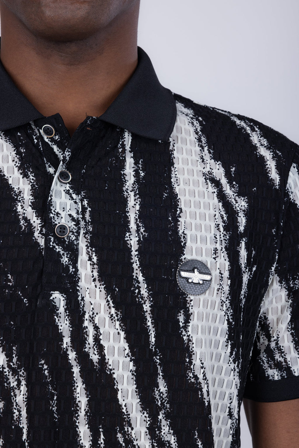 Dotonbori Abstract Polo Shirt