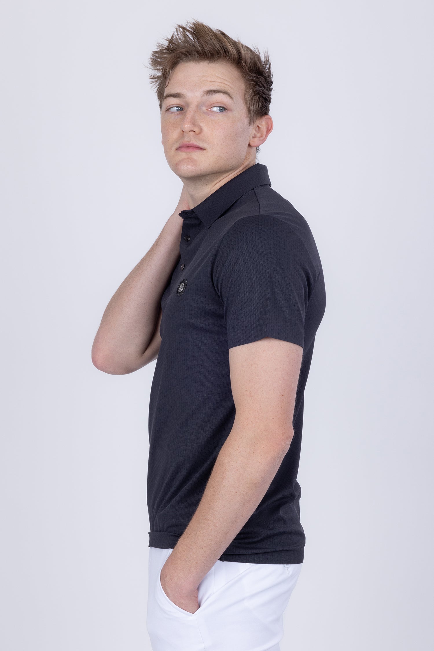 Tianjin Textured Polo Shirt