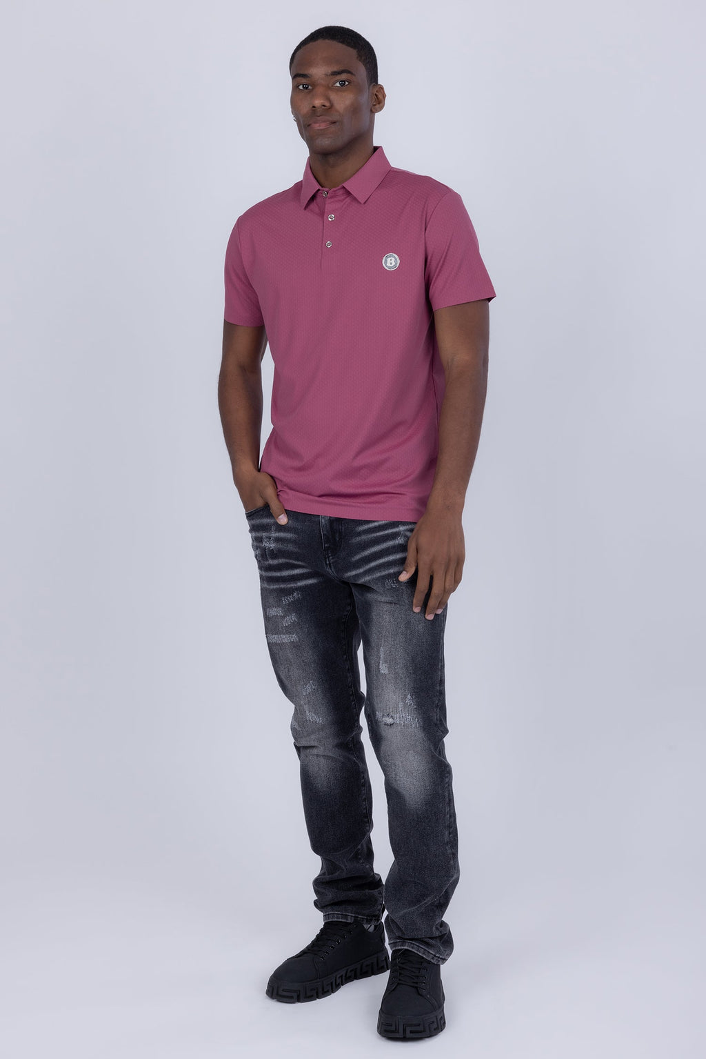 Tianjin Textured Polo Shirt