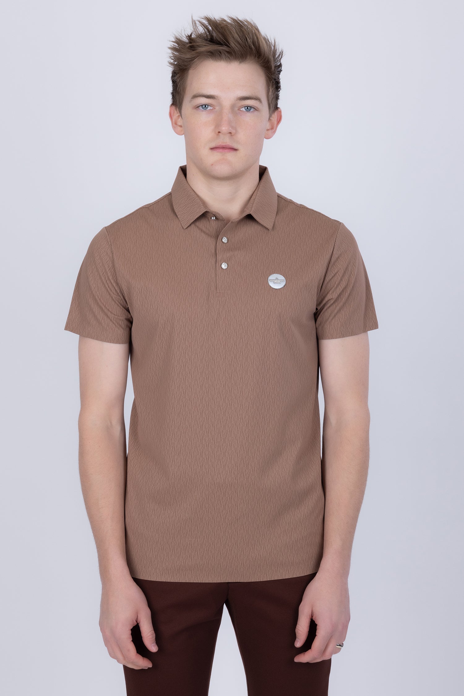 Amsterdam Textured Polo Shirt