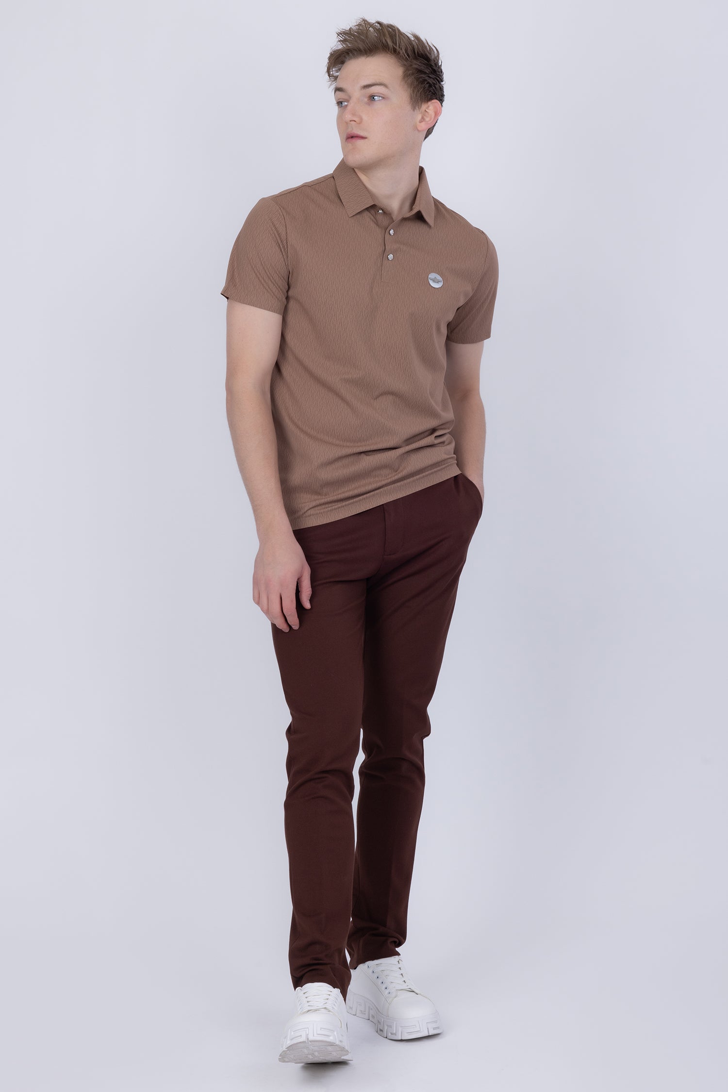 Amsterdam Textured Polo Shirt