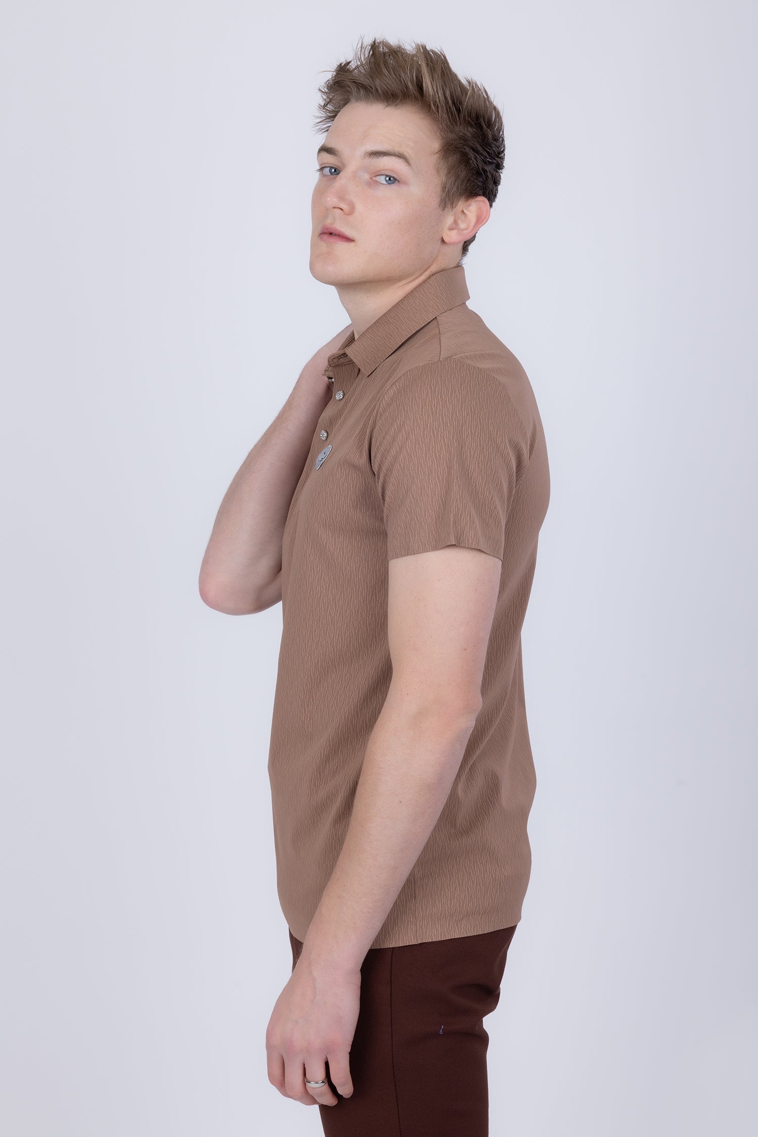 Amsterdam Textured Polo Shirt