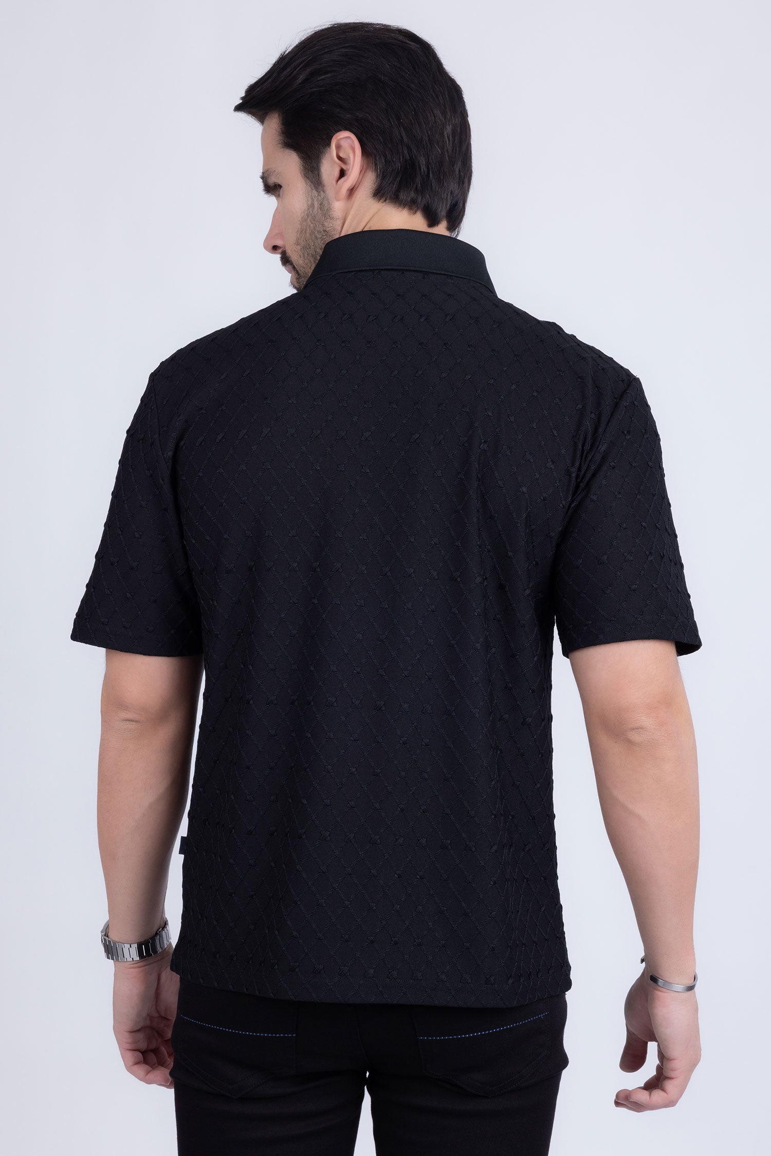 Sydney Geometric Polo Shirt