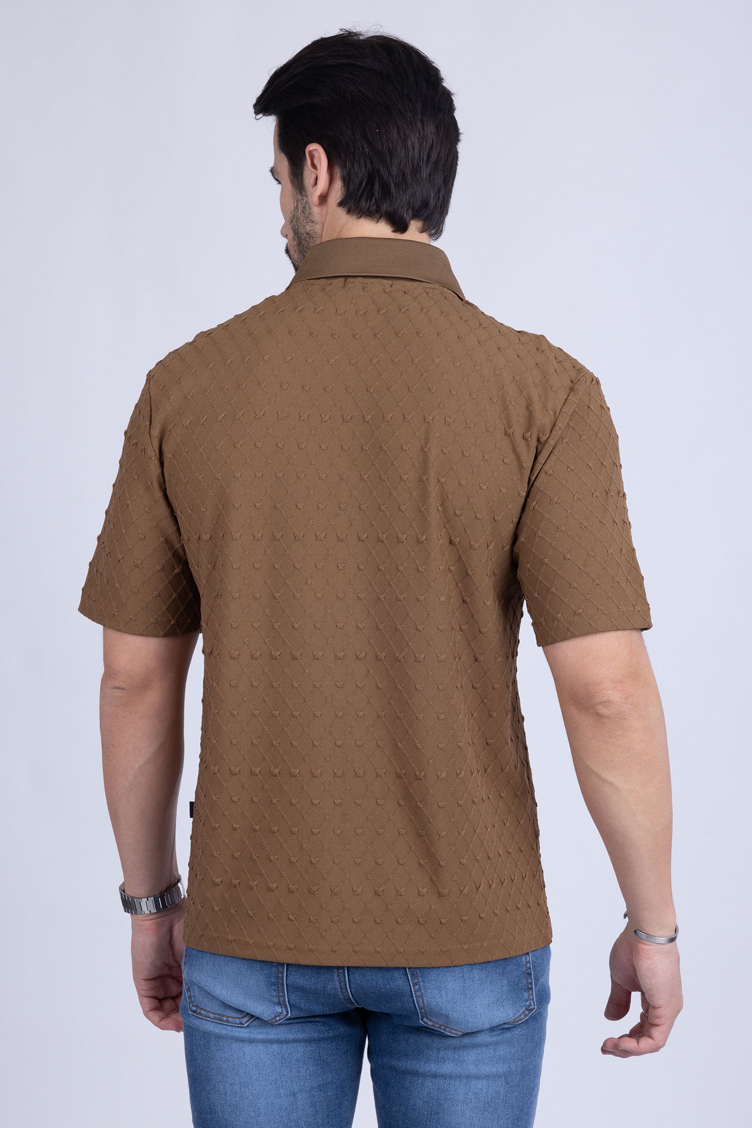 Sydney Geometric Polo Shirt