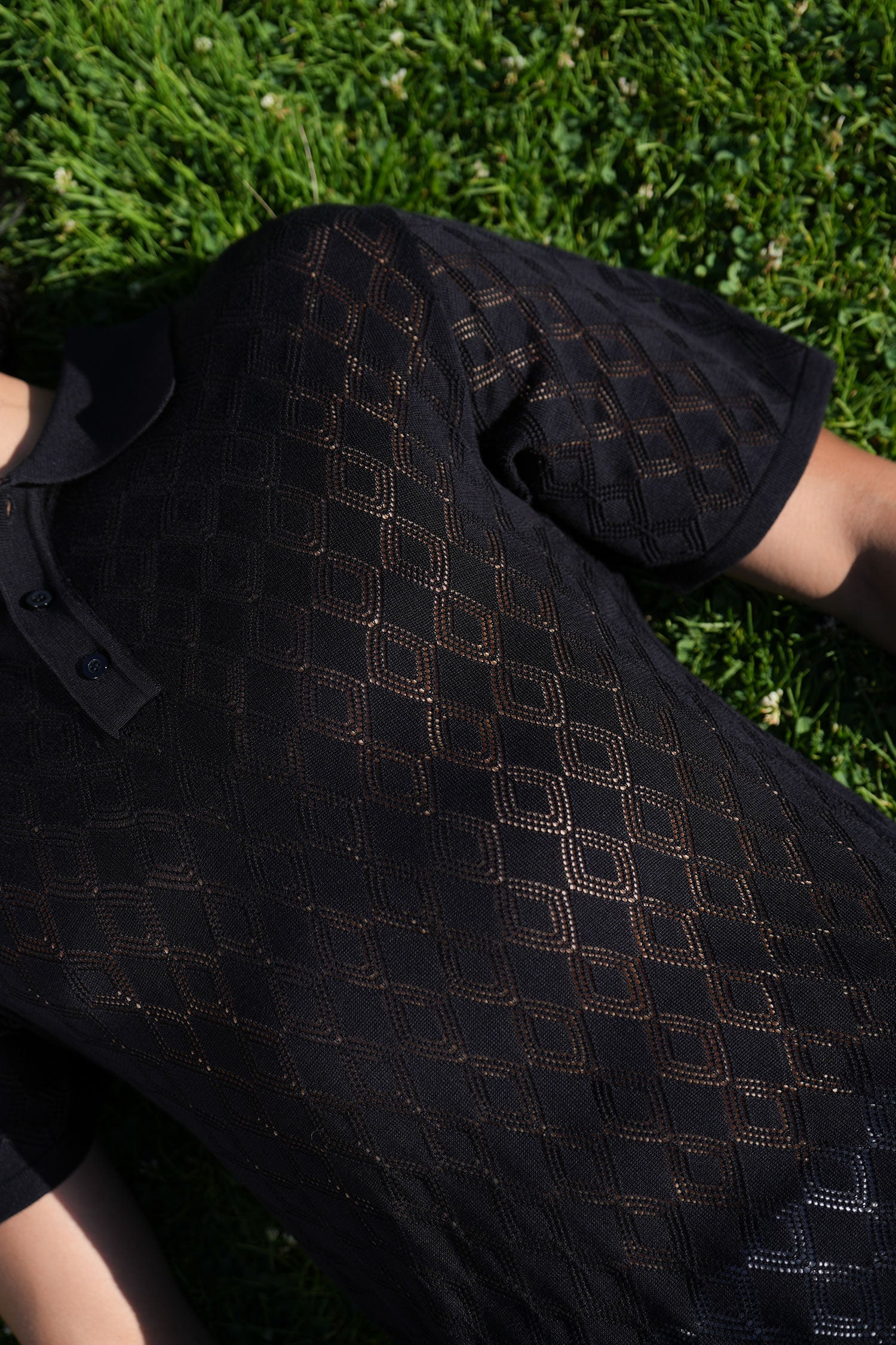 Lagos Geometric Polo Shirt