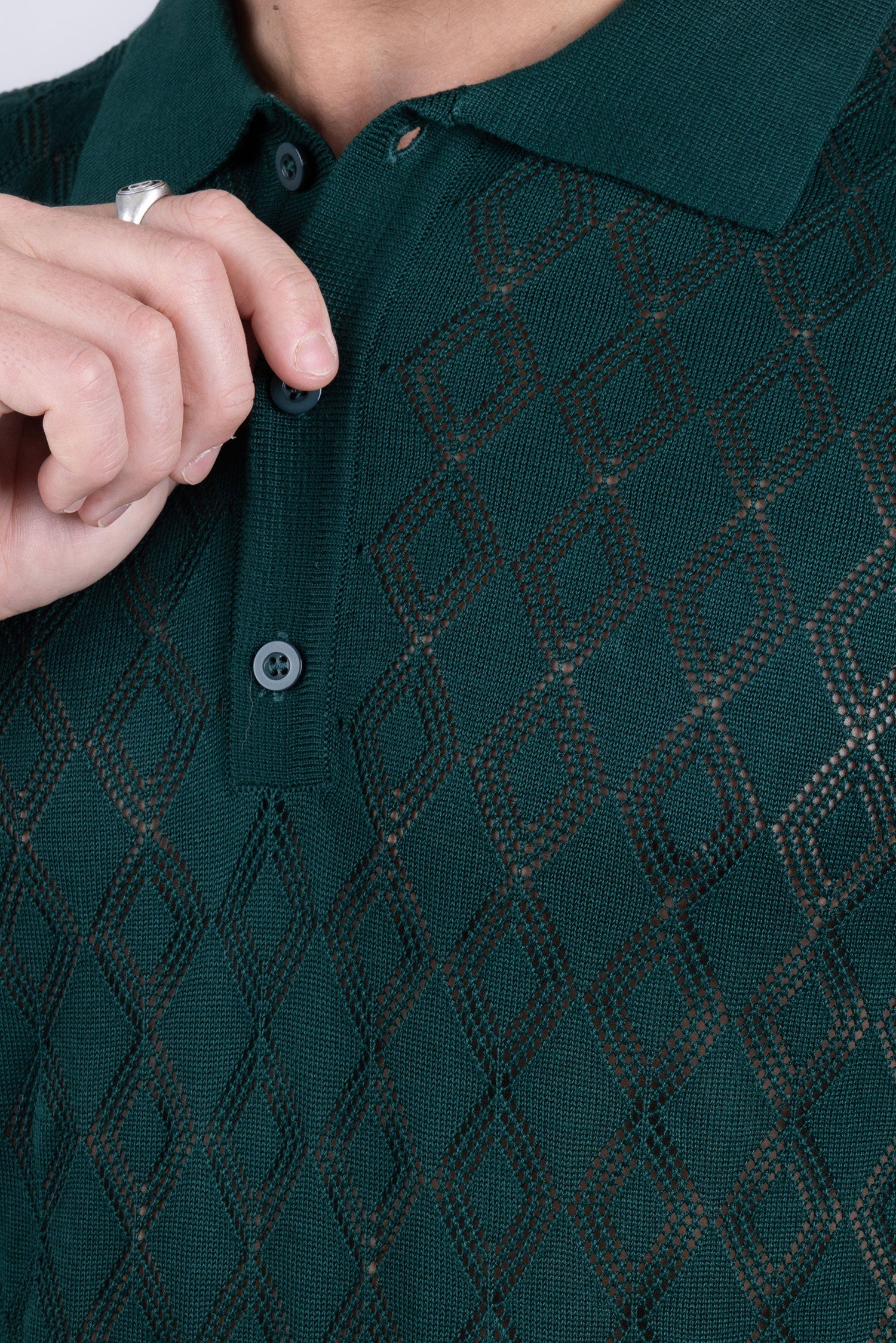 Lagos Geometric Polo Shirt