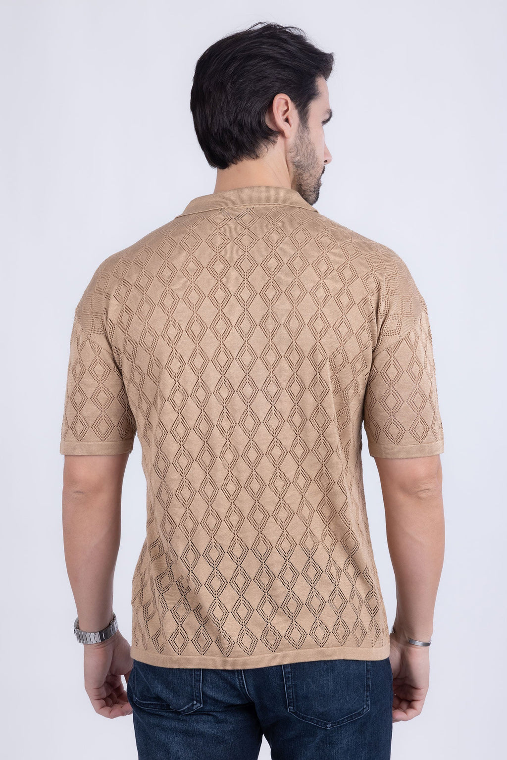 Lagos Geometric Polo Shirt
