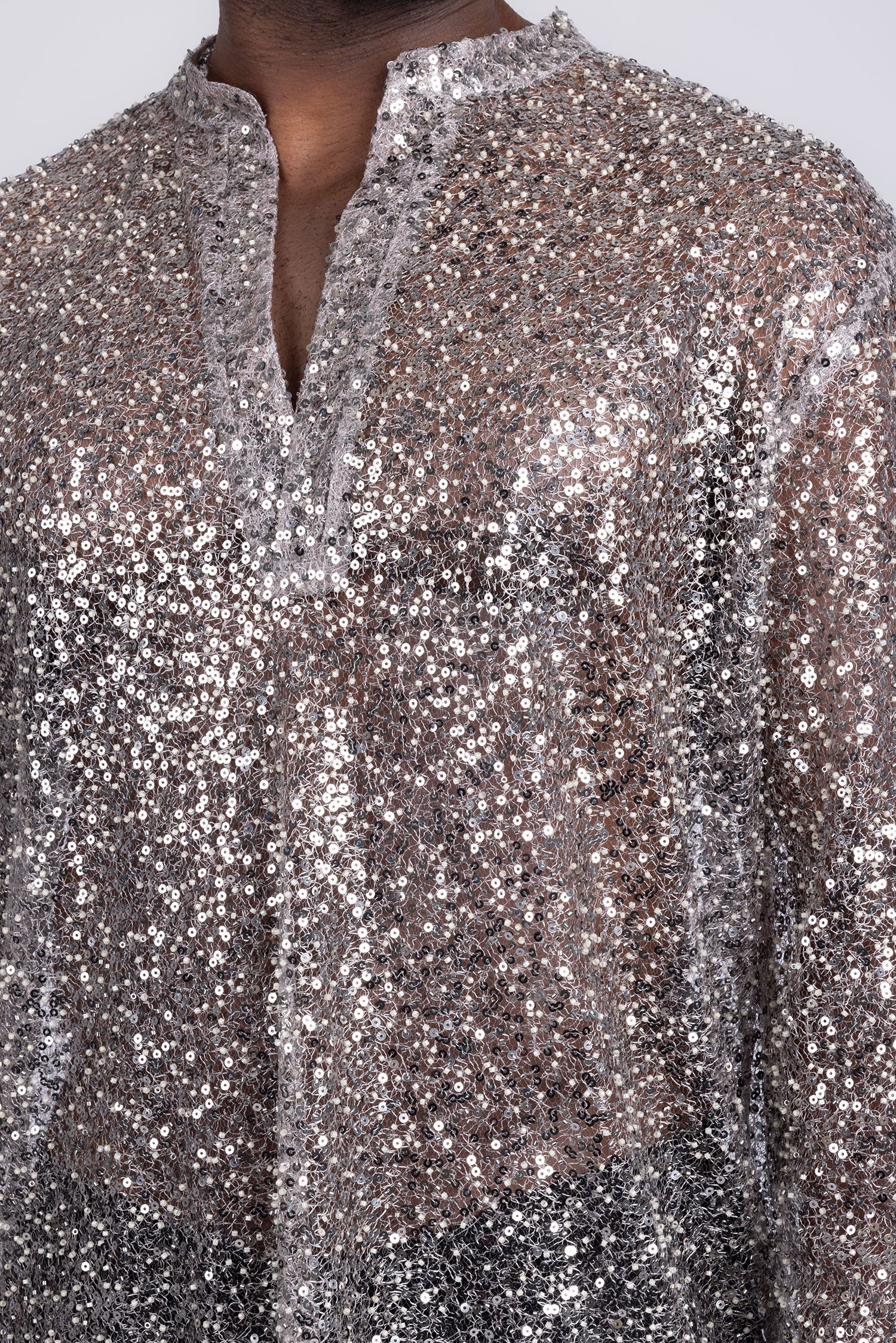 Chella Sequin Long Sleeve Shirt