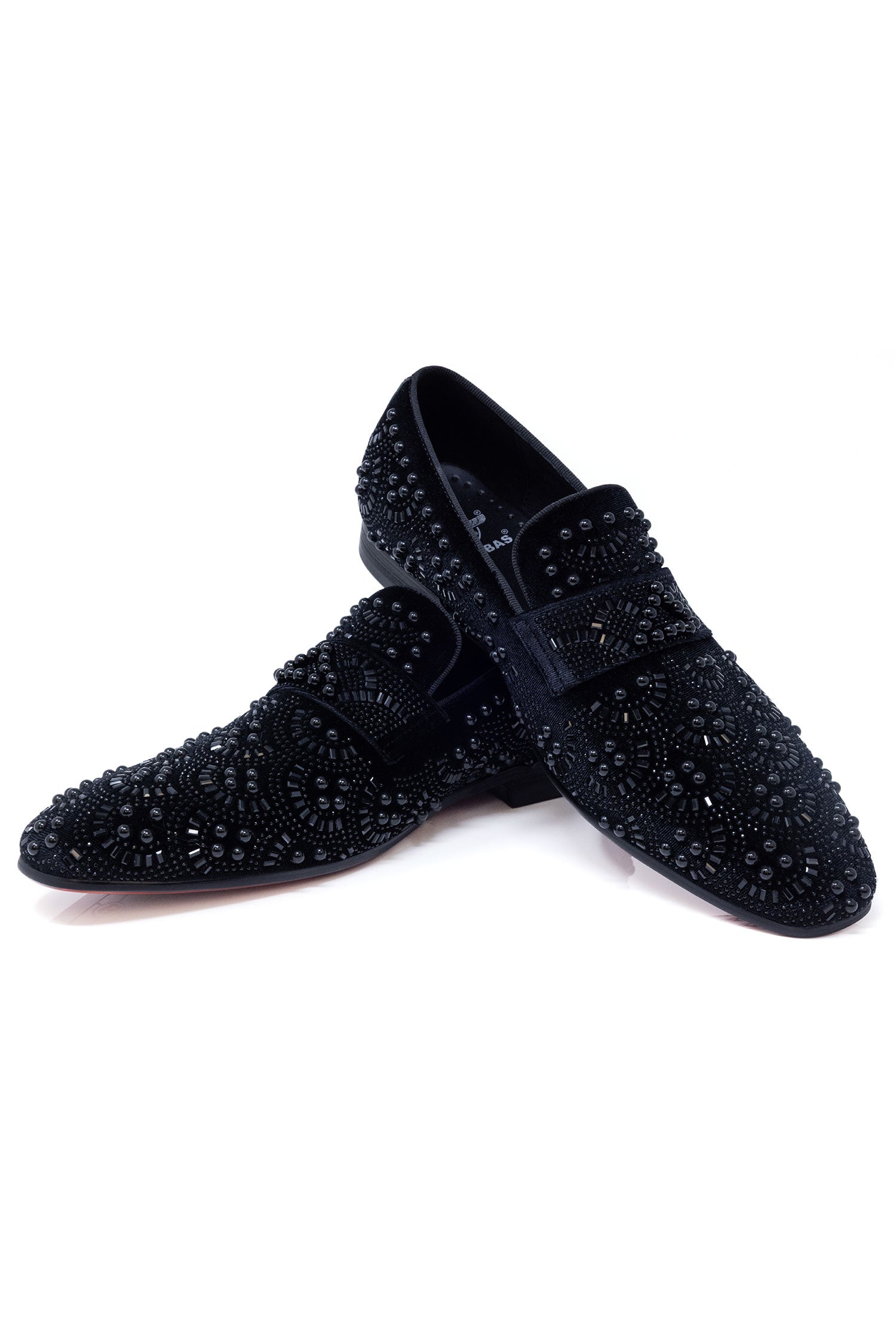 Berlin Rhinestone Pearl Loafers Shoes