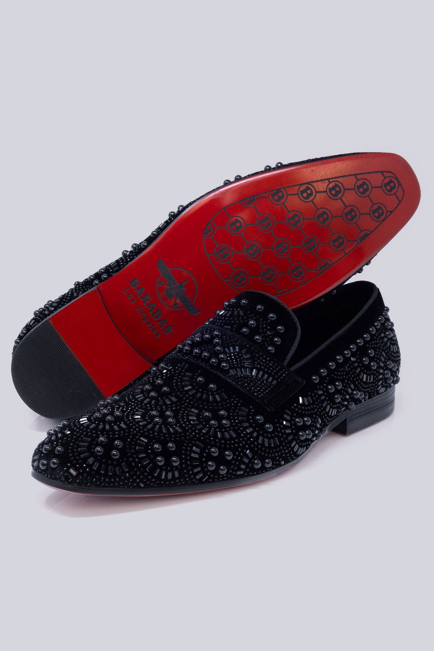 Berlin Rhinestone Pearl Loafers Shoes