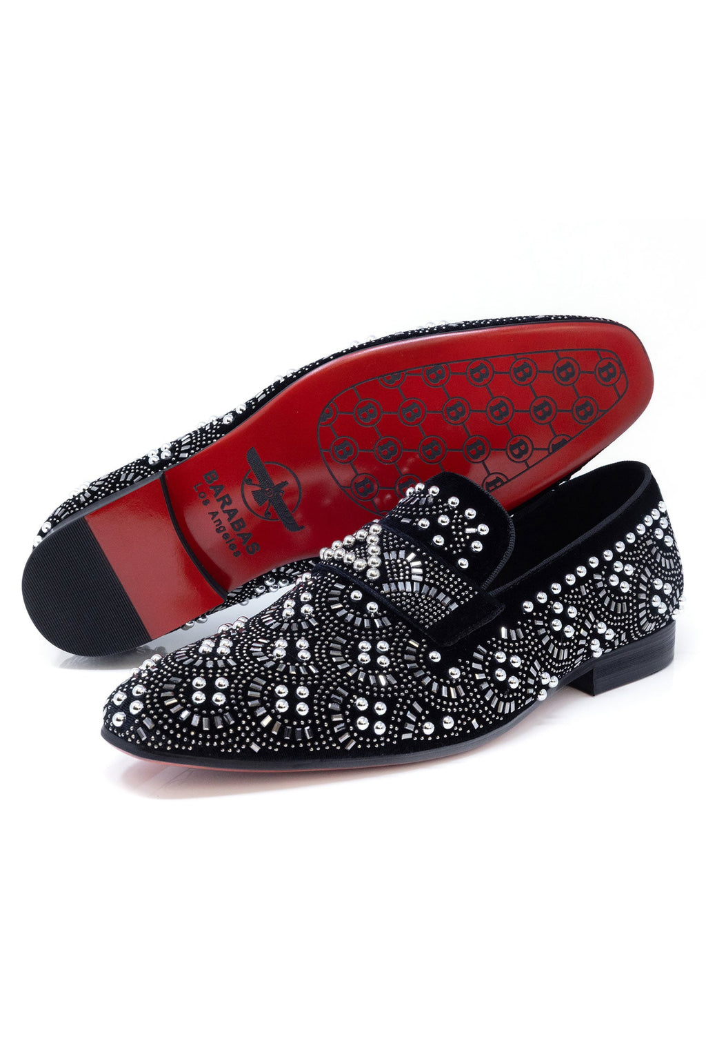 Berlin Rhinestone Pearl Loafers Shoes