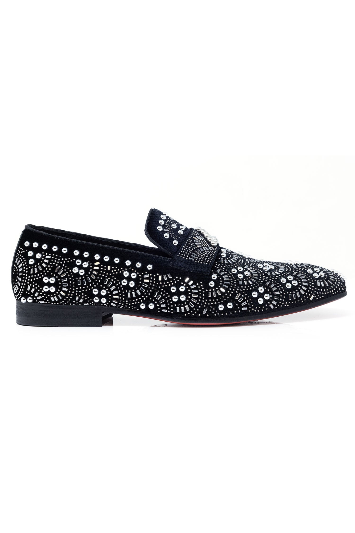 Berlin Rhinestone Pearl Loafers Shoes