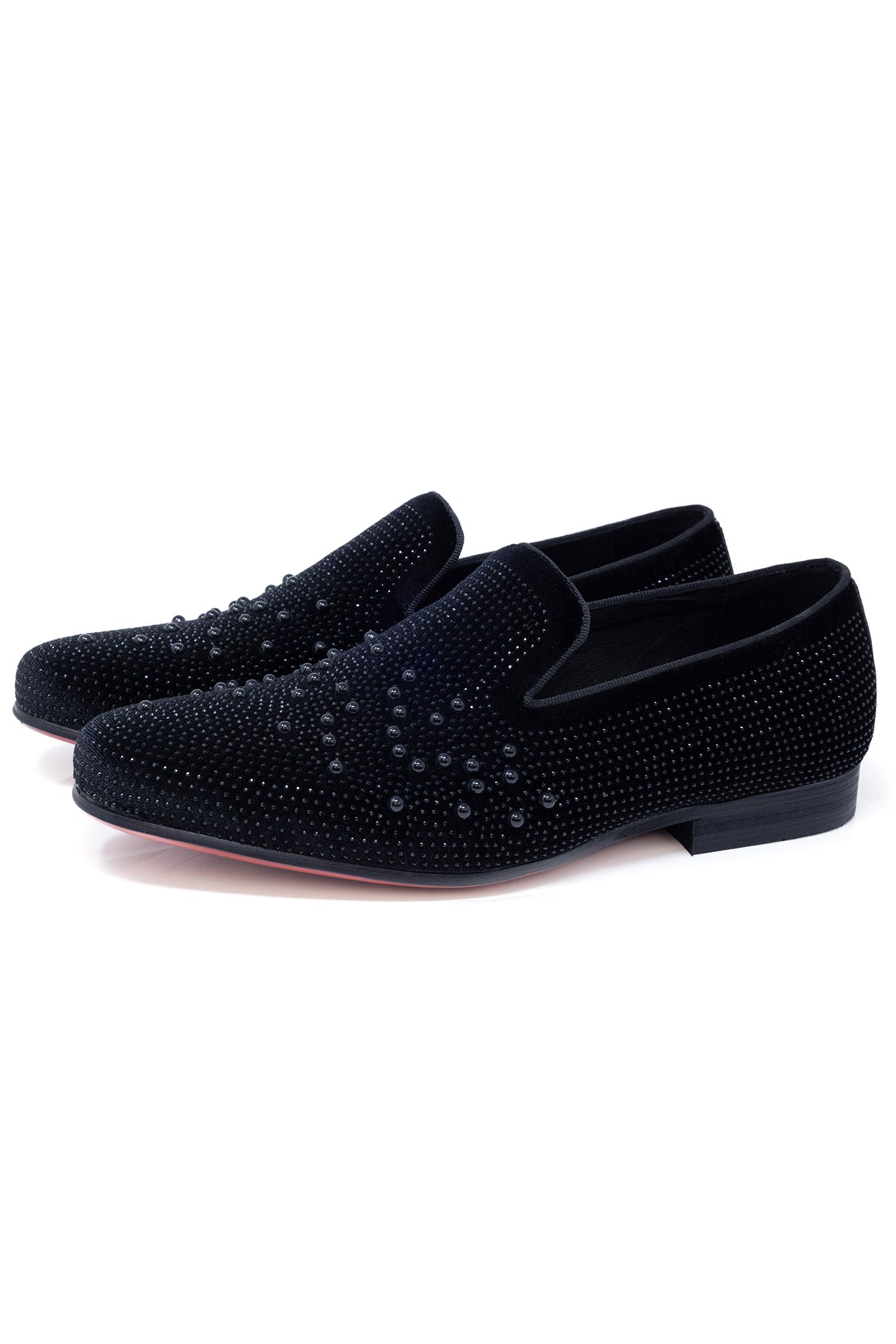 Batam Rhinestone Pearl Loafers Shoes