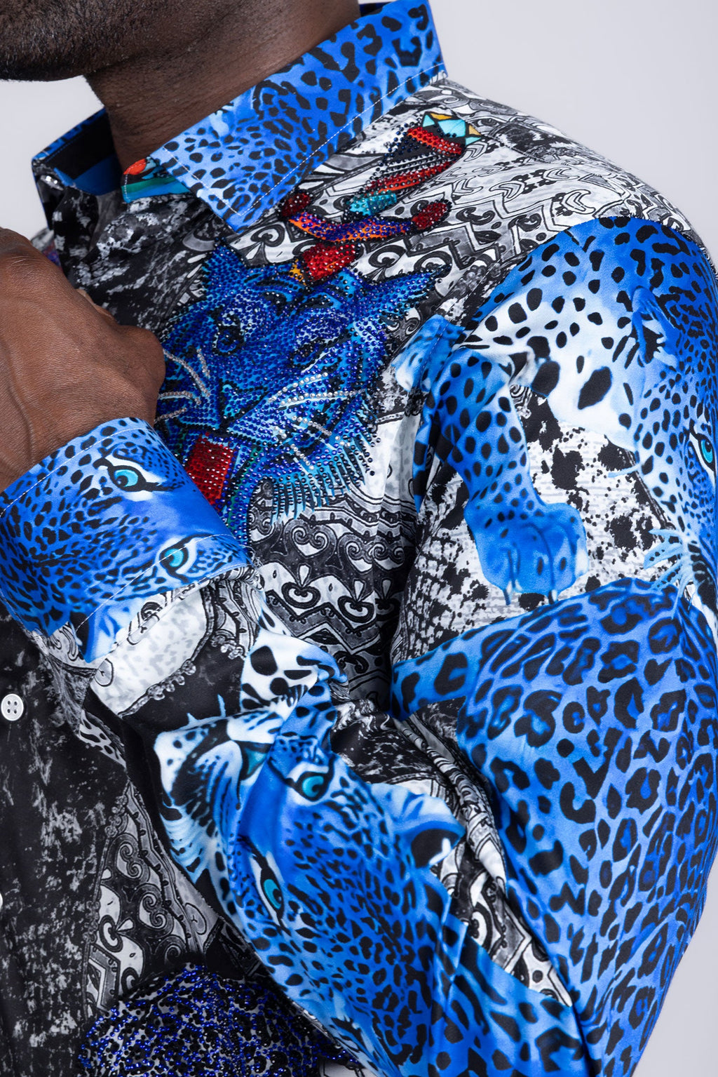 Grafton Rhinestones Long Sleeve Shirt