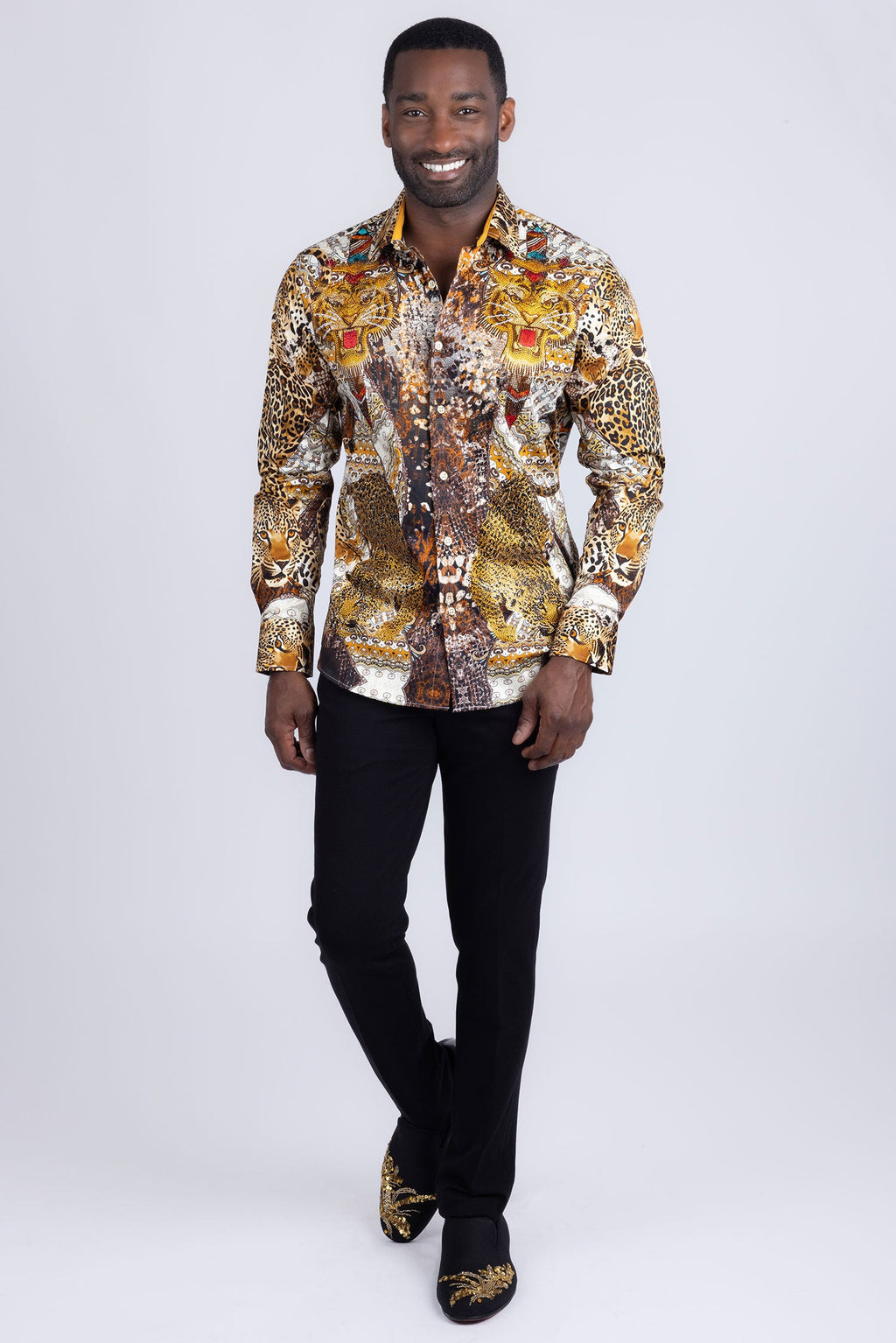 Grafton Rhinestones Long Sleeve Shirt