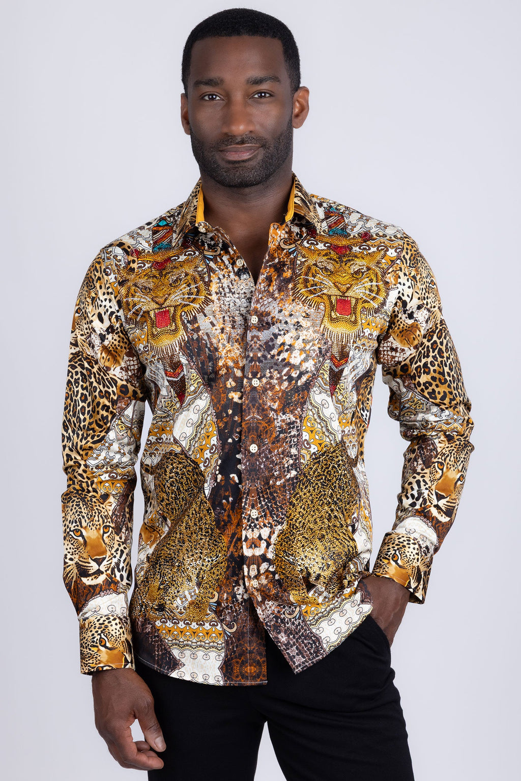 Grafton Rhinestones Long Sleeve Shirt