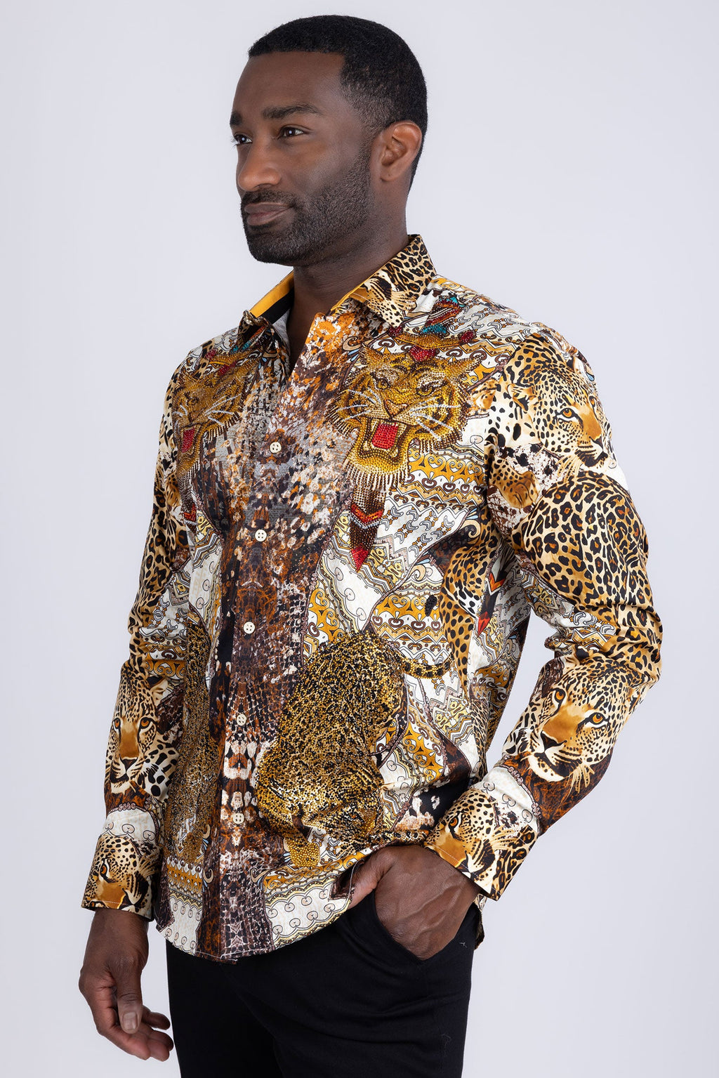 Grafton Rhinestones Long Sleeve Shirt