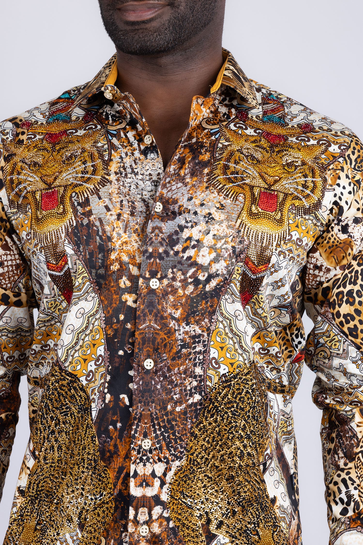 Grafton Rhinestones Long Sleeve Shirt